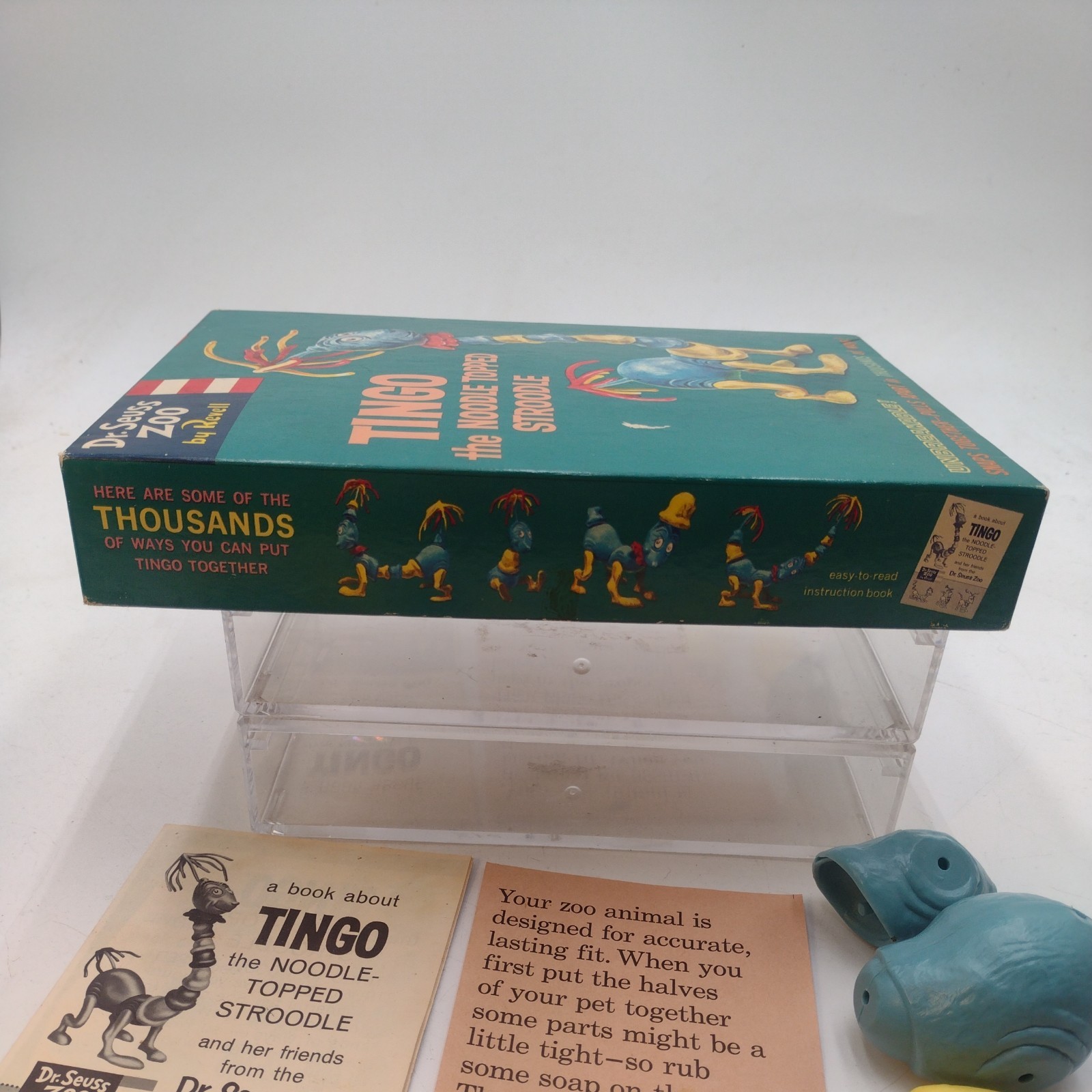 Revell Dr. Seuss Zoo Tingi The Noodle Topped Stroodle Used As Is In Original Box