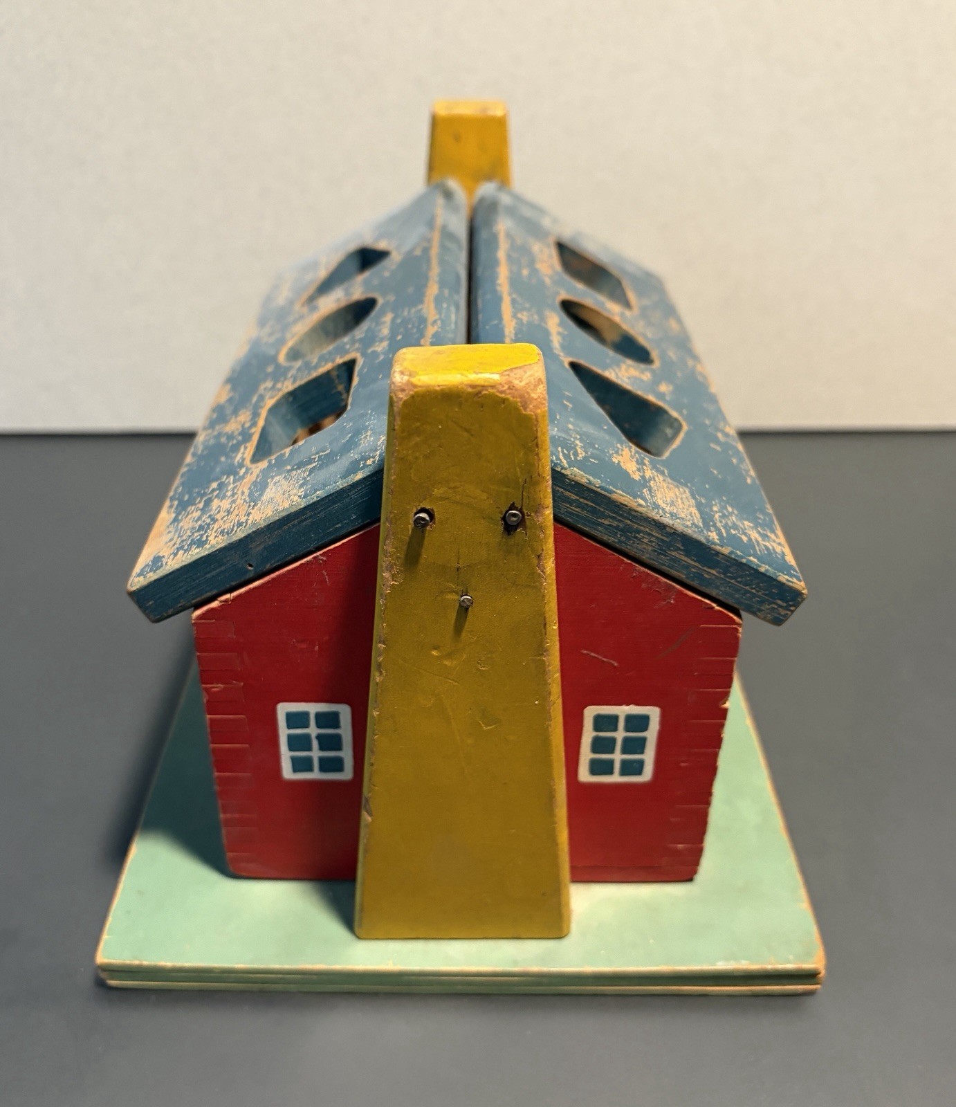Classic Educational Wooden Toy “House That Jack Built” by Holgate 1940s