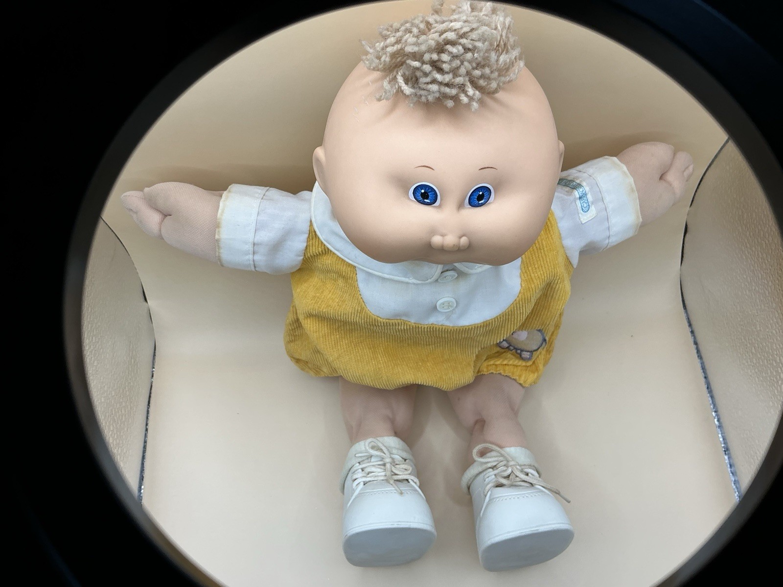 Vintage Original 1980’s Cabbage Patch Doll Blue Eye Boy With Original Clothes