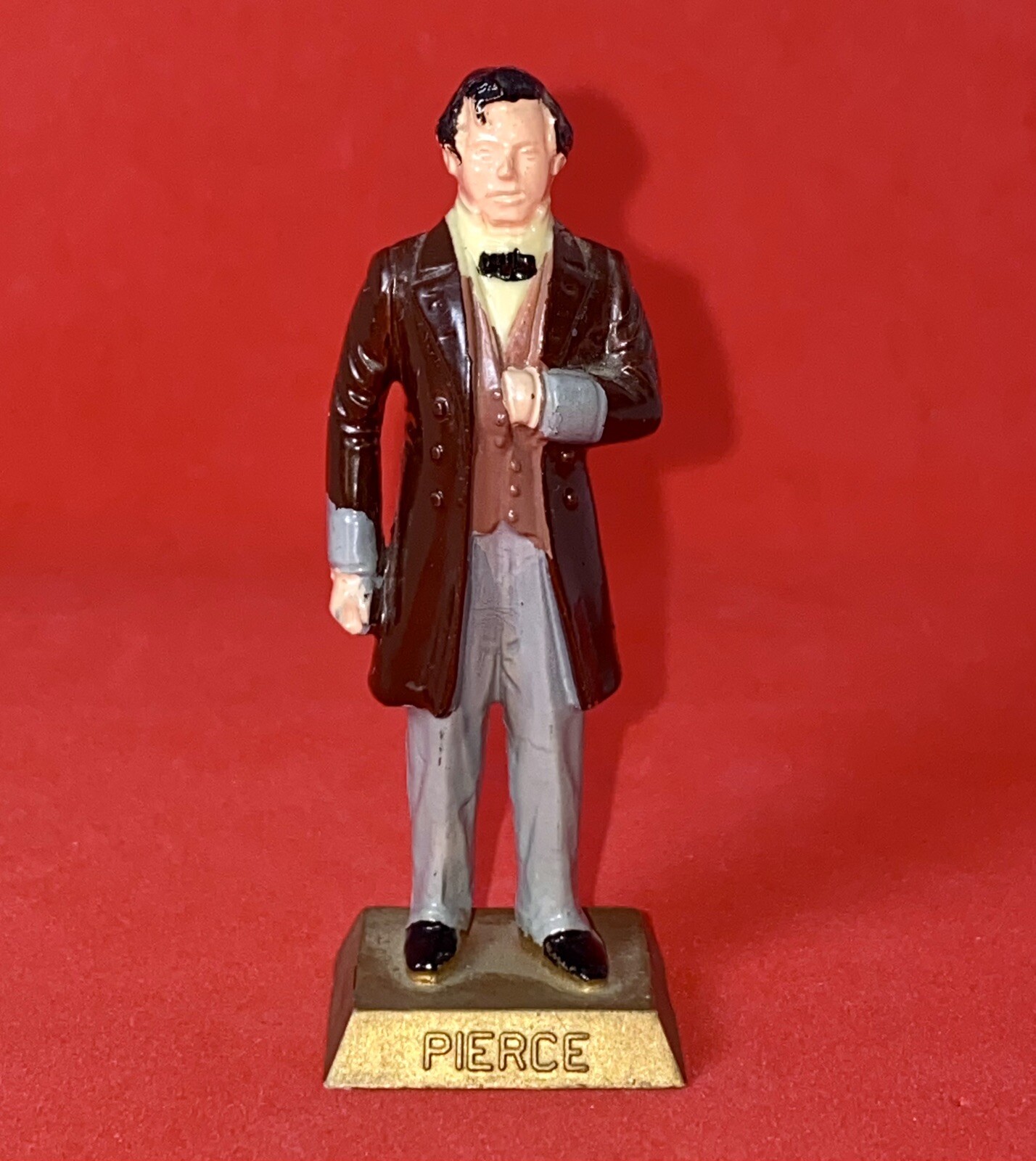 Vintage 1960’s MARX US Presidents FRANKLIN PIERCE 14th – 1853-1857