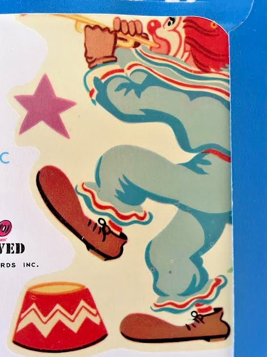 Vintage Bozo the Clown Decals