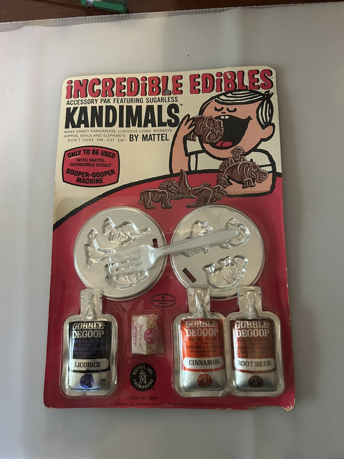 Mattel KANDIMALS Incredible Edible THINGMAKER Goop Accessory Pack Mint On Card!