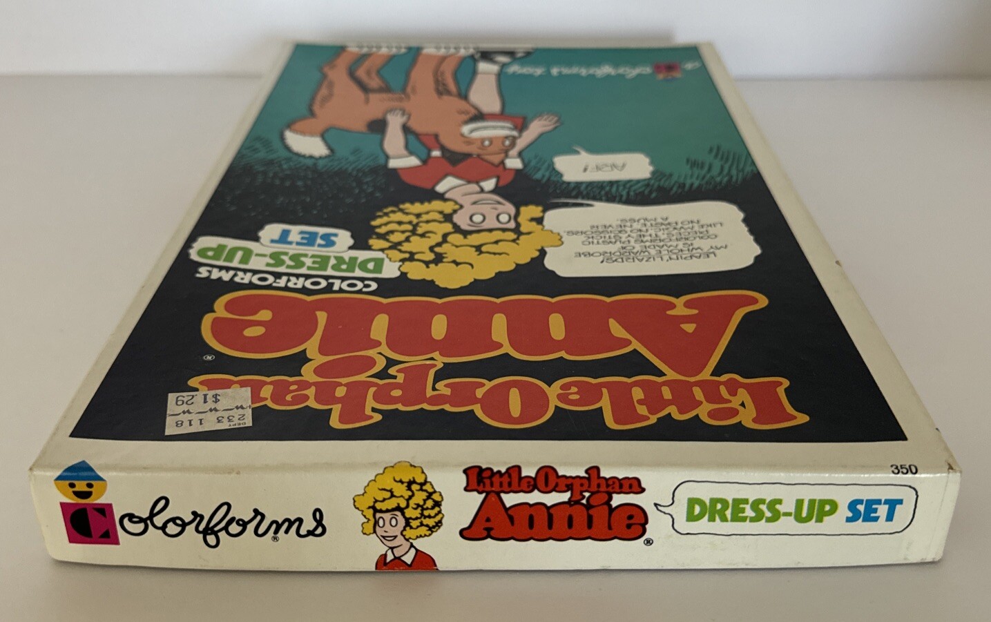 Orphan Annie Colorforms Dress-Up Set 1977 Collectible Vintage Orphan Annie