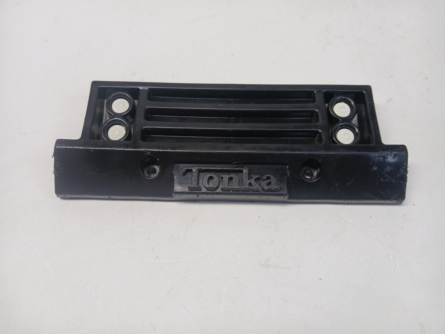 Vintage Mighty Tonka Wrecker Truck- Plastic Grill/Headlights For Parts.