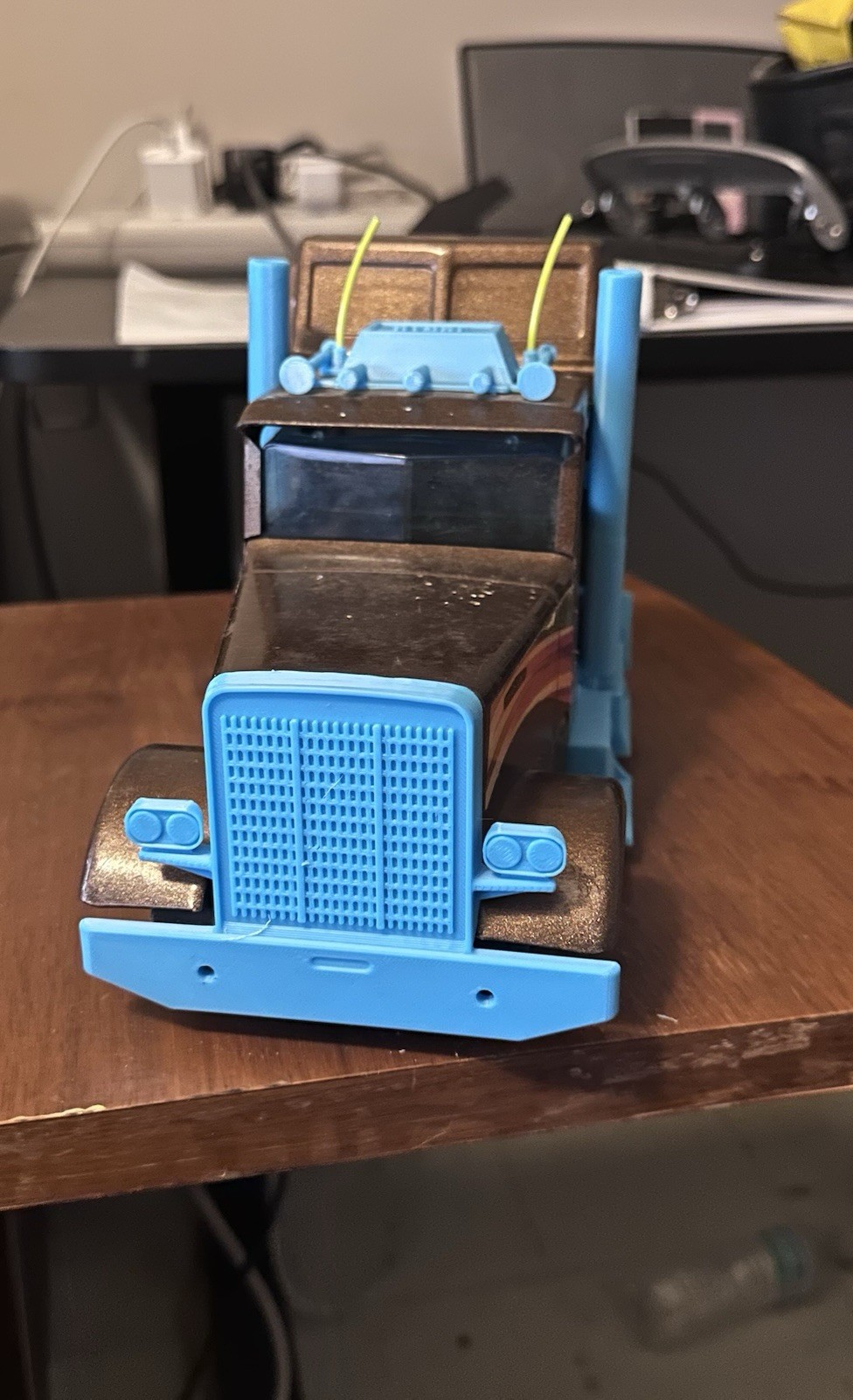 3-D Printed Oem Style Freightliner Nylint Truck Grill