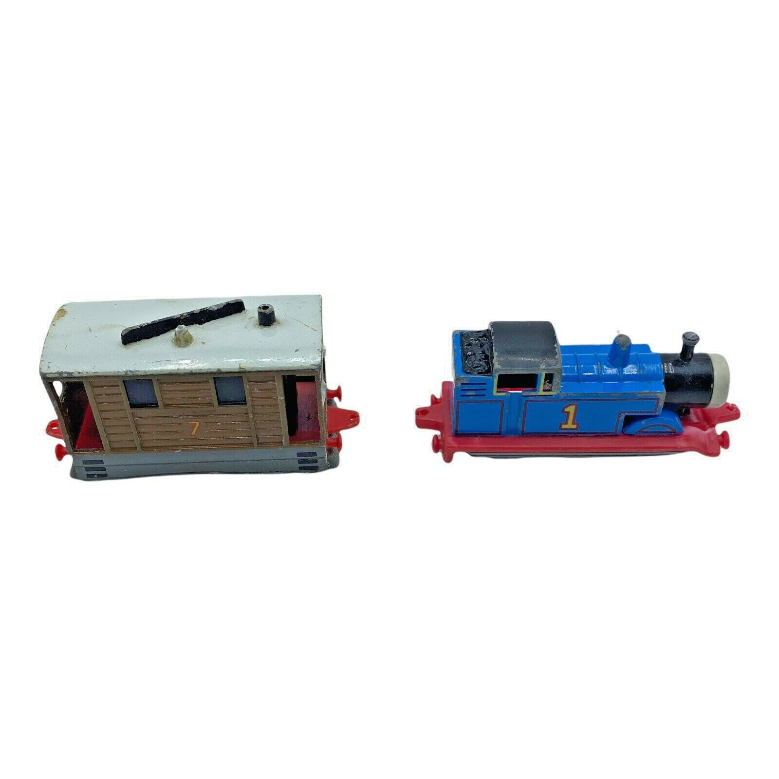 Vintage 1985 Limited Thomas the Tank Engine & Friends Ertl + 1989 Toby