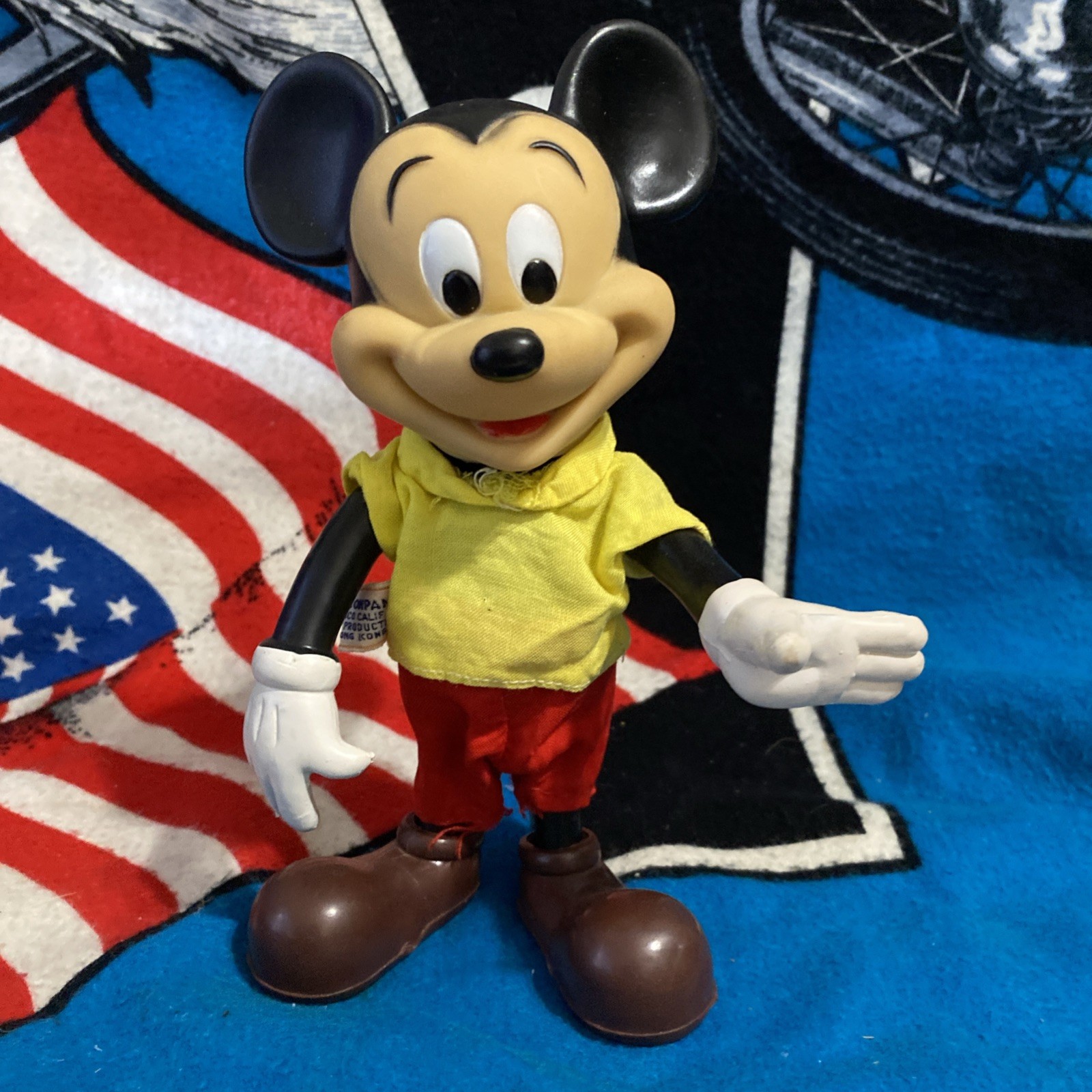 Vtg Dakin MICKEY MOUSE Walt Disney Anthropomorphic Action Figure Doll San Fransc