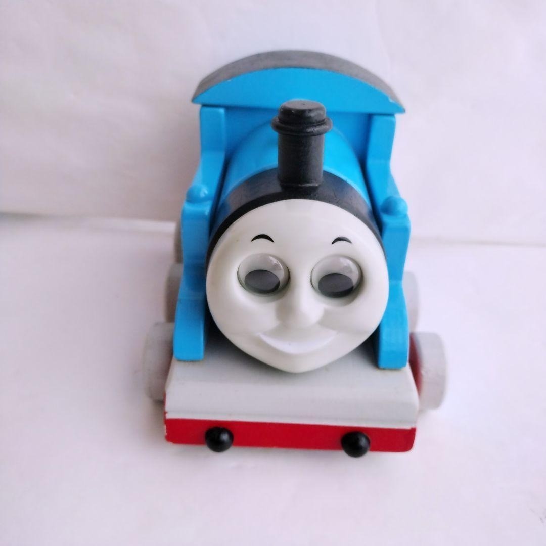 Thomas the Tank Engine Vintage Wooden Figure Nichigan Toy Wood Train Unused Box