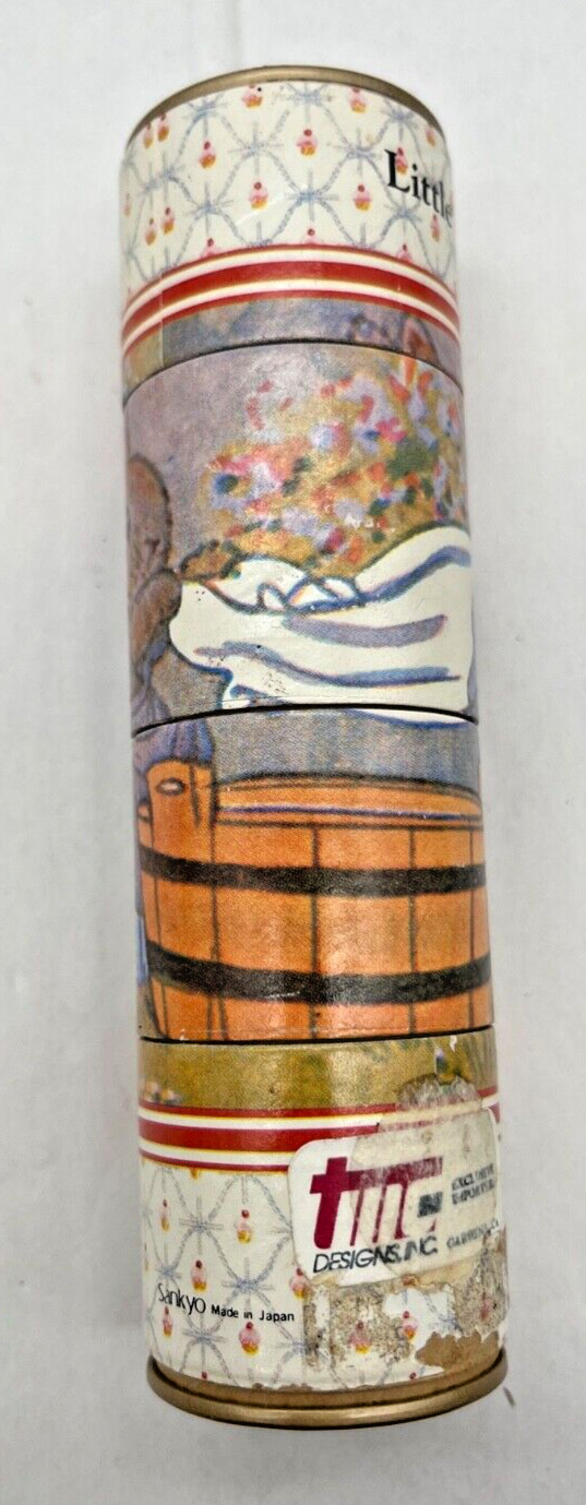 Vintage Alison Uttley Little Gray Rabbit Kaleidoscope Toy Sankyo Shoji Japan.