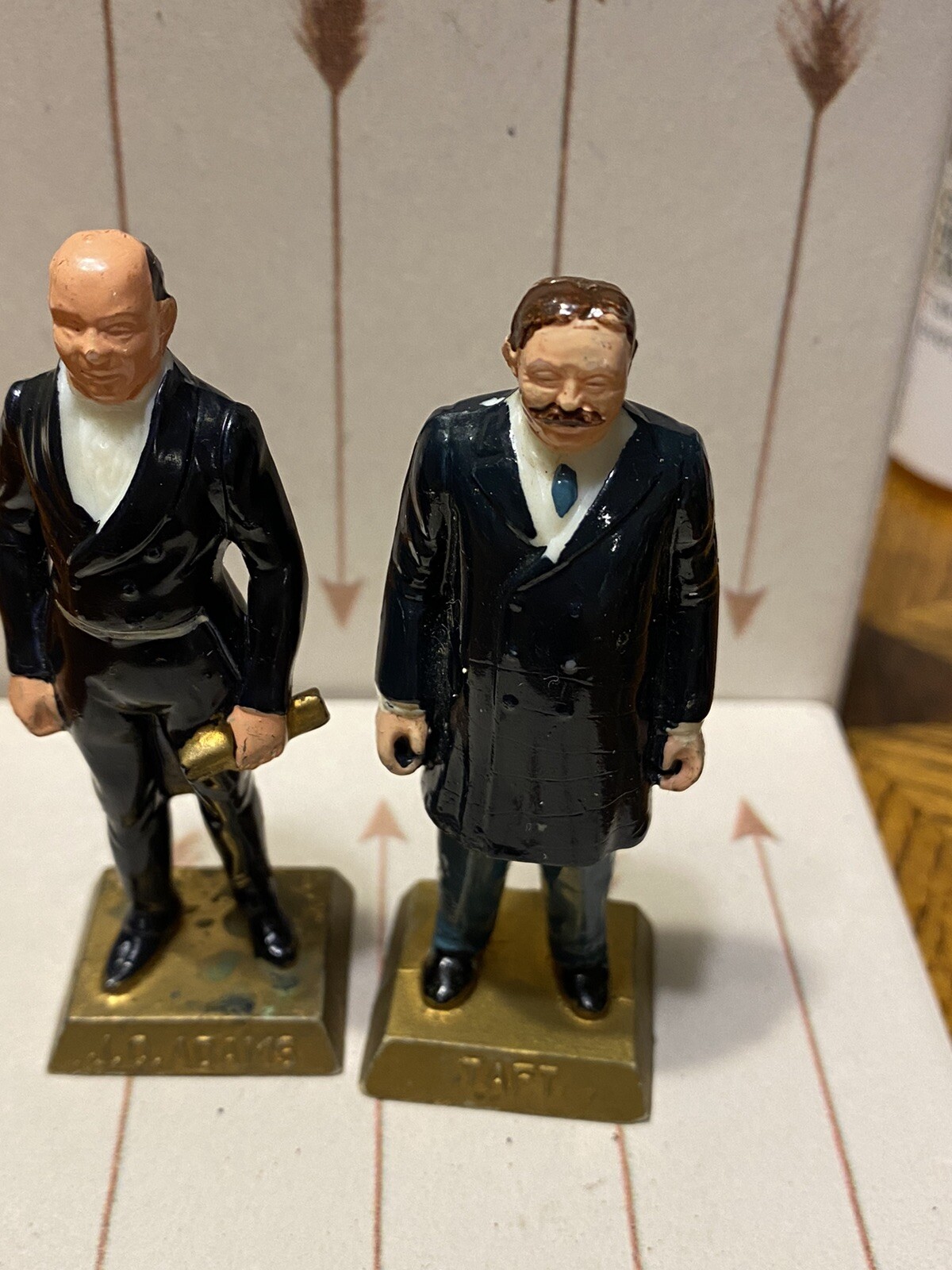 VINTAGE 1960’s Marx US Presidents Figurines Set Of 8