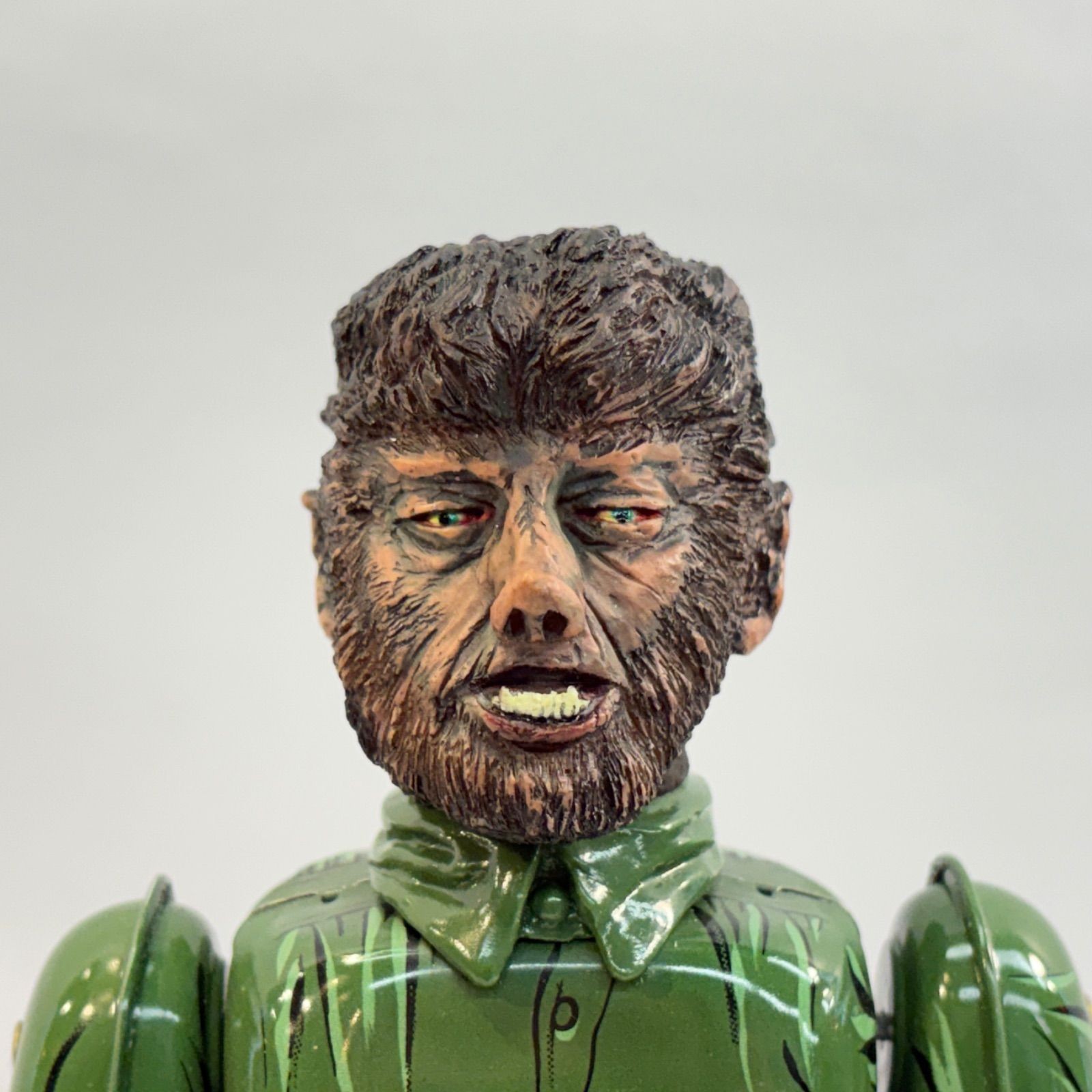 Tin Toy UNIVERSAL STUDIOS MONSTERS WOLFMAN W/BOX F/S FEDEX 2