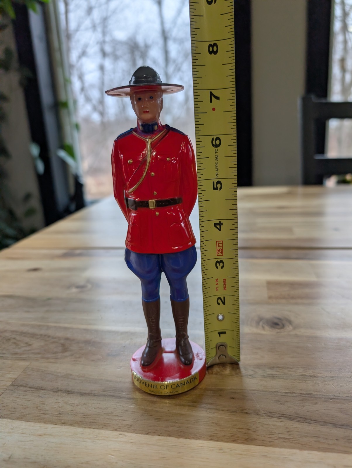 Canadian Mountie 1950’s RELIABLE Plastic Figure Seagram Tower Niagara Falls