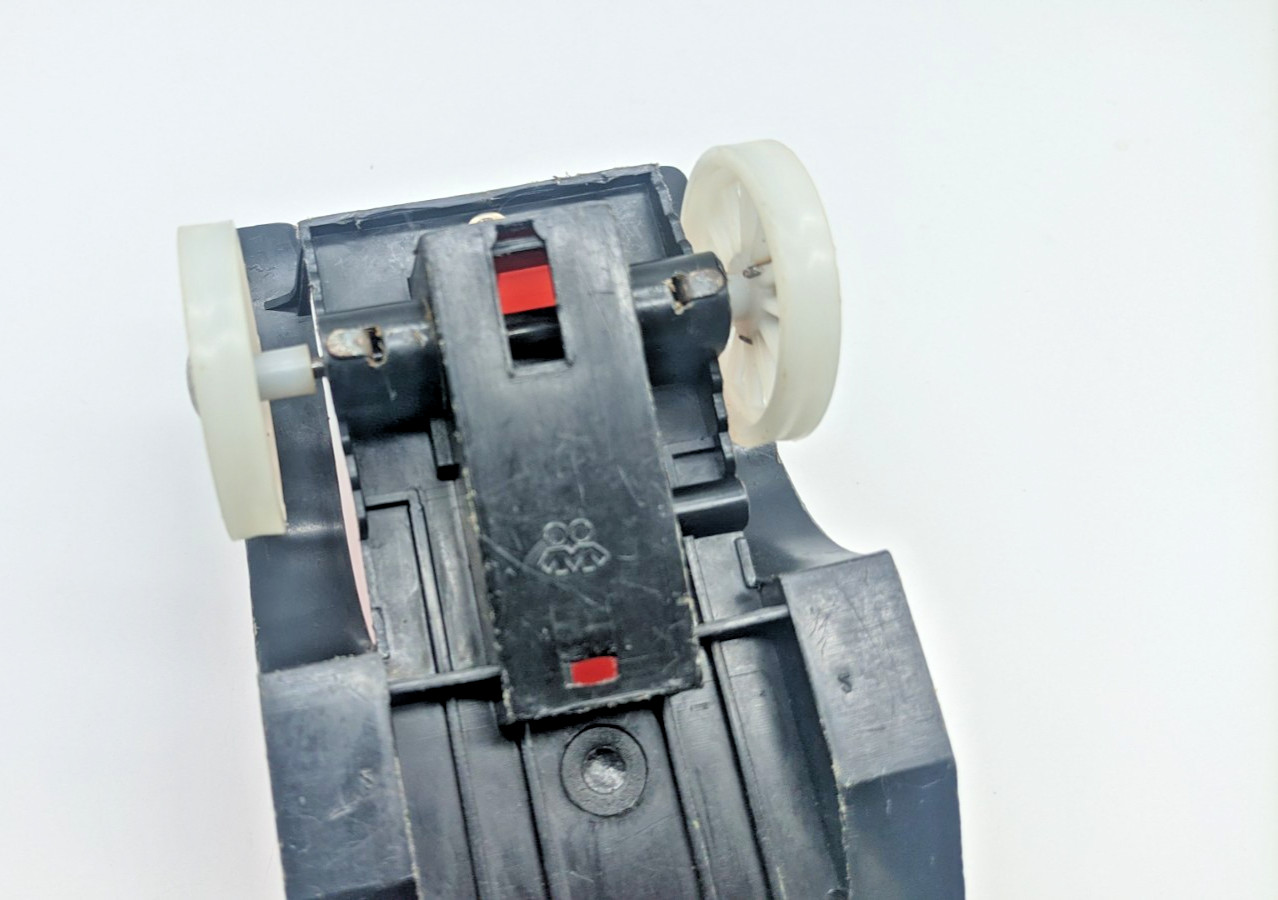 Vintage Soviet Russo-Balt Plastic Toy Car Rolling USSR Mir Factory Rare 408
