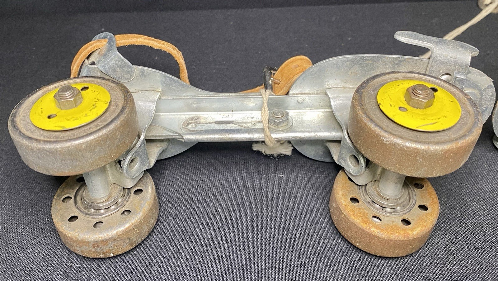 VTG Adjustable Roller Skates, Metal Wheels And Key M/B Union Hardware Company
