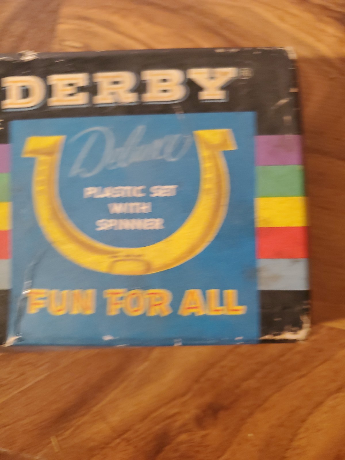 Vintage 1938 Whitman Kentucky Derby Racing Games Missing Horse & Spinner