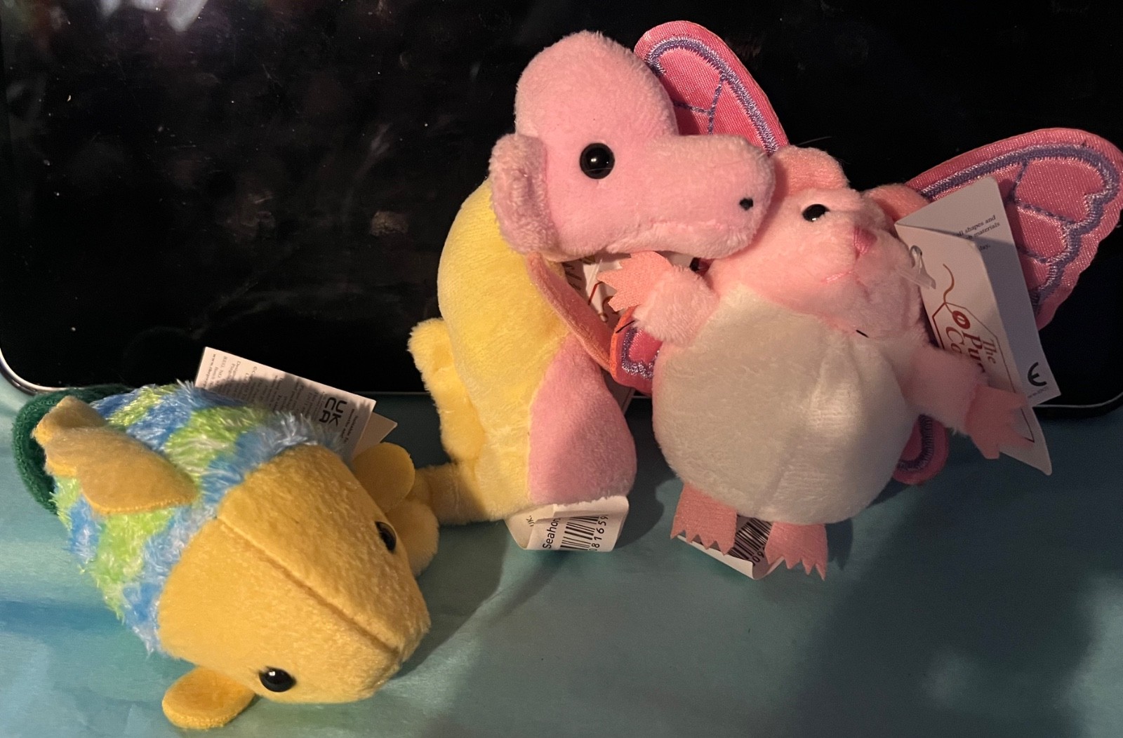 The Puppet Company 3 CLOWN FISH, SEAHORSE AND MOUPuppetS NEW WITH TAGS UK SELLER
