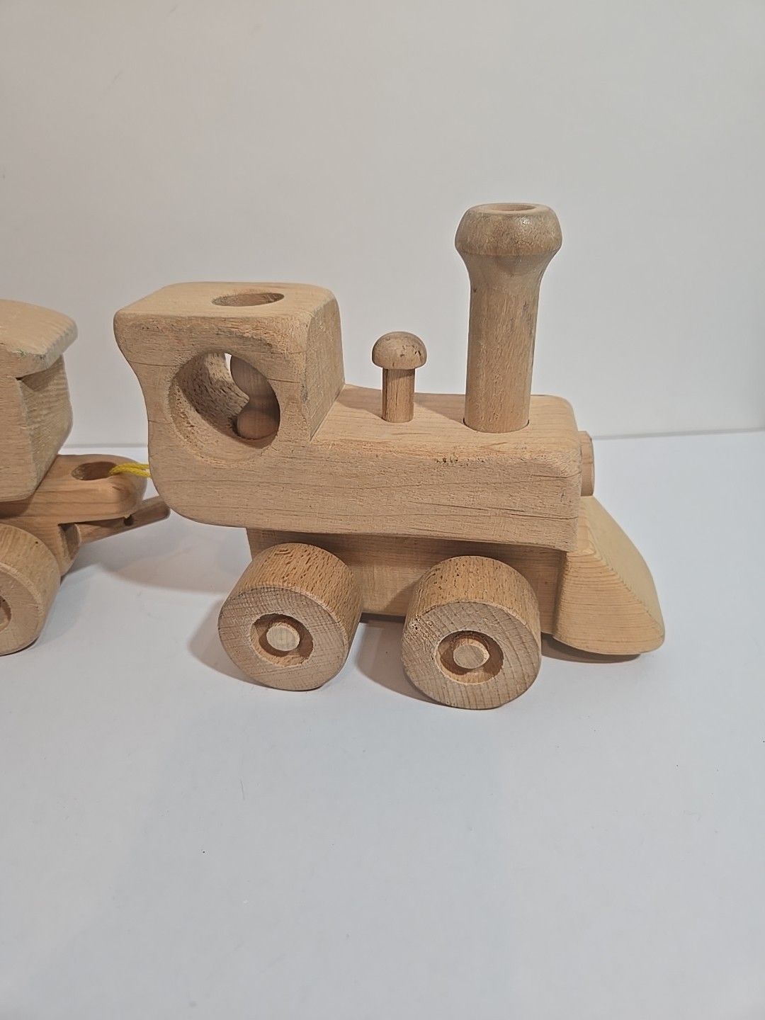 Oregon Wooden Toy Company Vintage 1971 Silver Rail Express Train 3 Piece Set