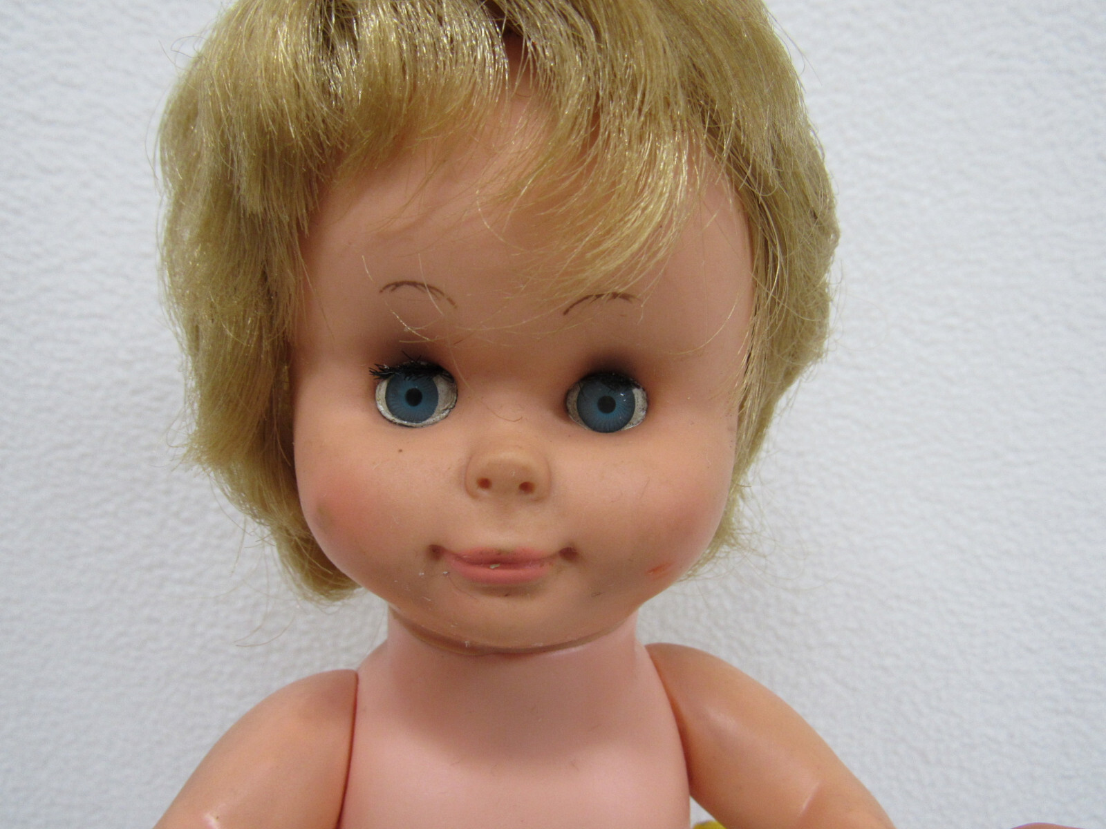 Vtg Walking Doll Kanto Japan Wind Up Toy