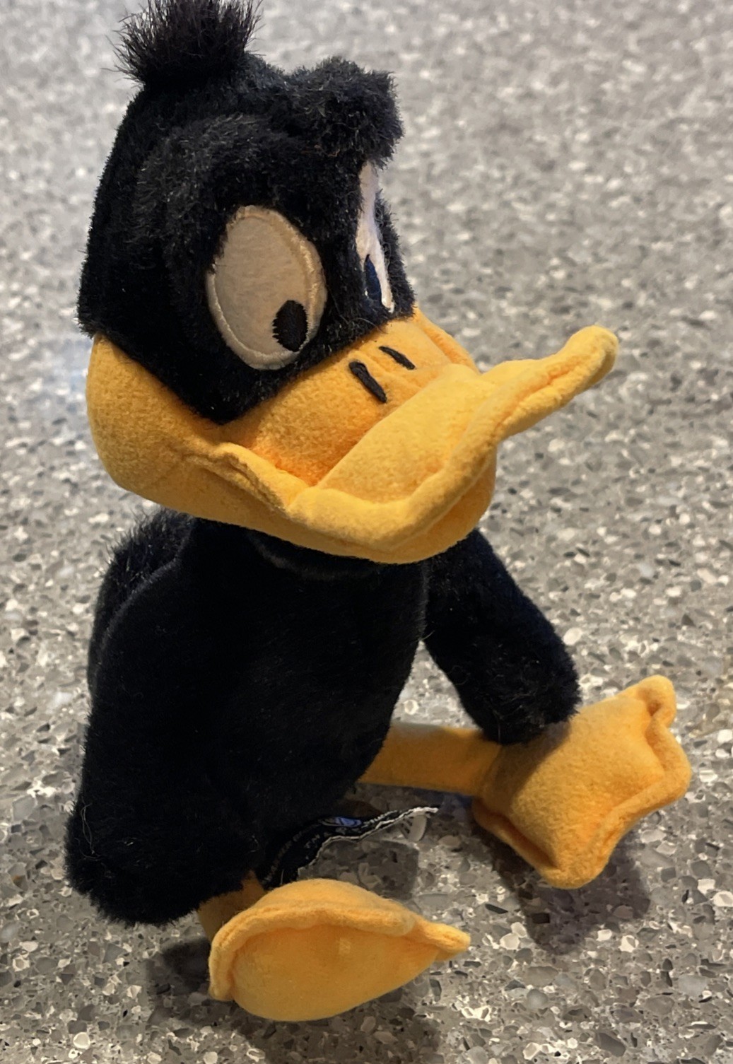 Vintage 1995 Warner Bros Daffy Duck Plush 12″ Plushie Stuffed Animals Rare