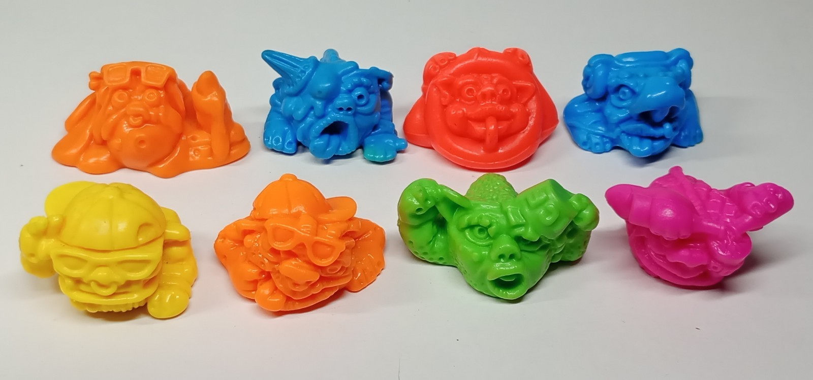 Mini Boglins The Cool Dudes Complete Set X 8