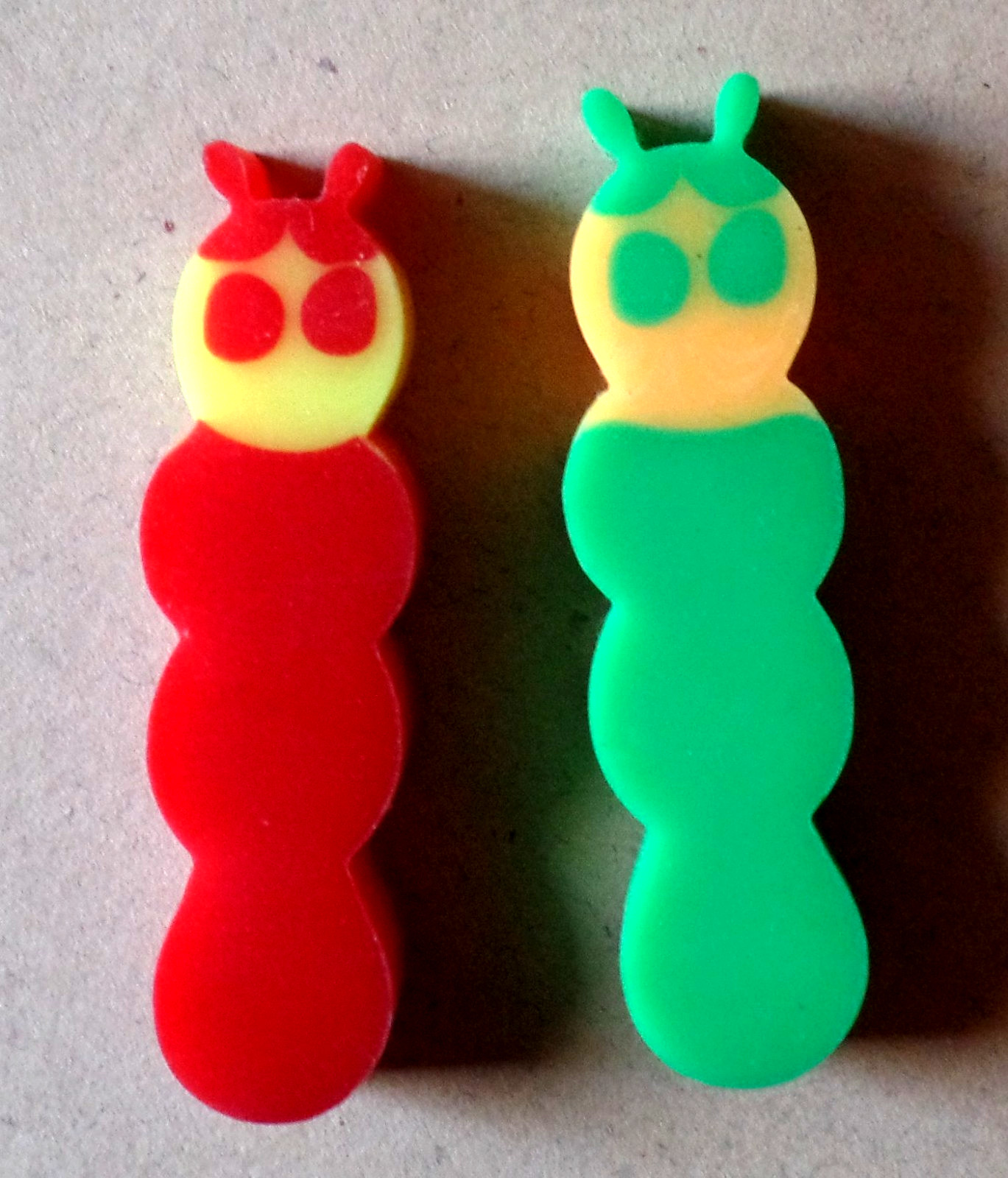 2 Vintage 1980-1990’s Mini Caterpillars